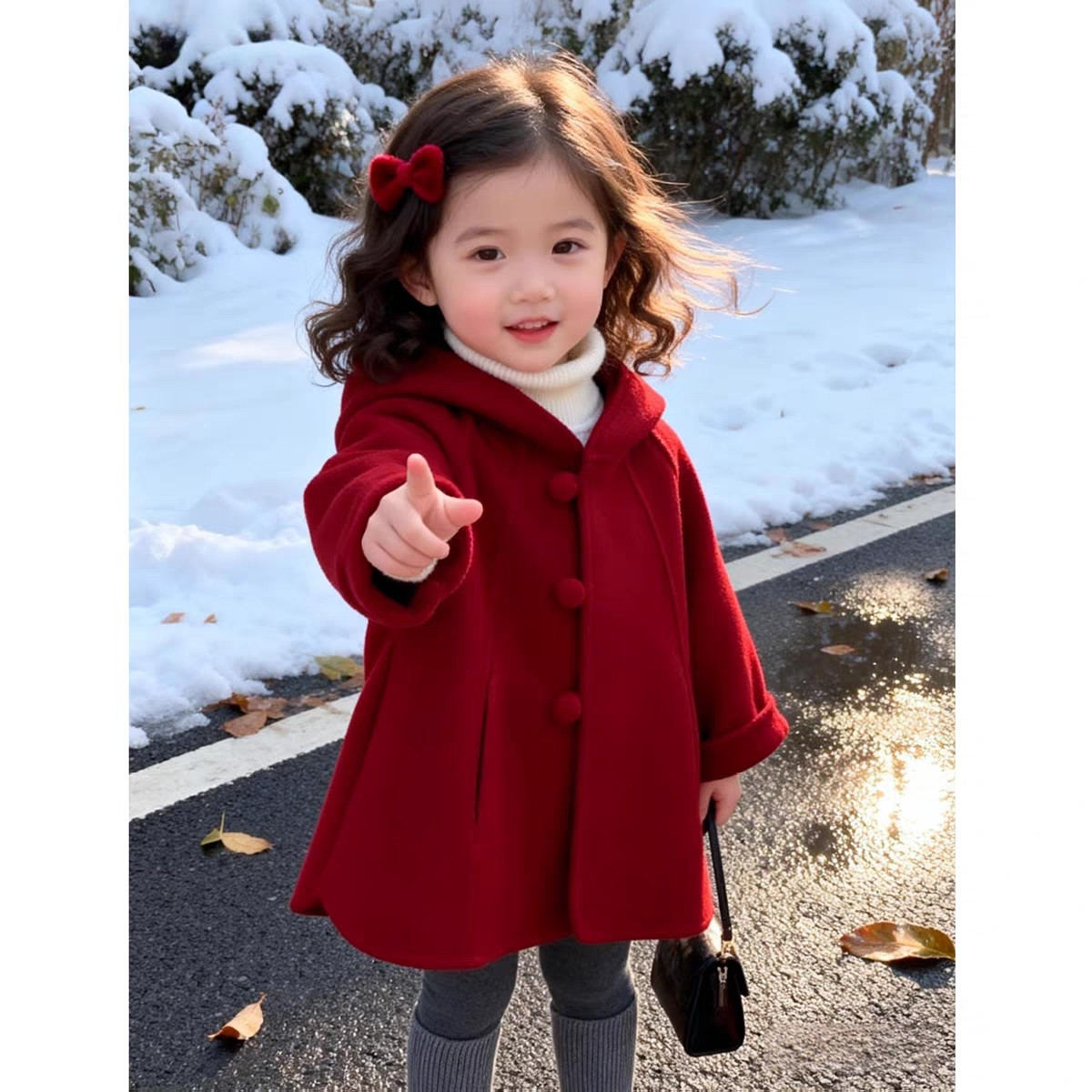 Winter Clothing Toddler Girl - Girls Wool Coat Autumn Winter New