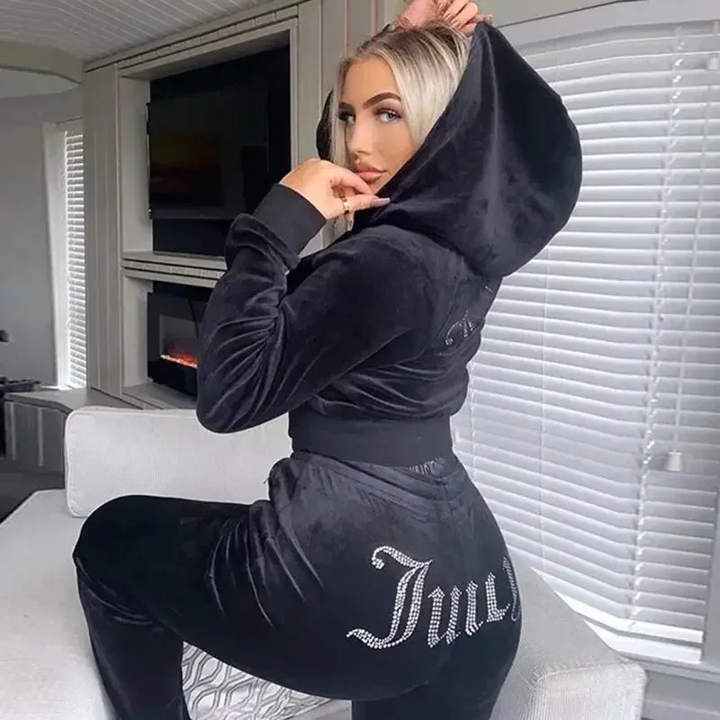 Winter Wear Clothes - 2025 New Winter Juicy Coutoure Tracksuit