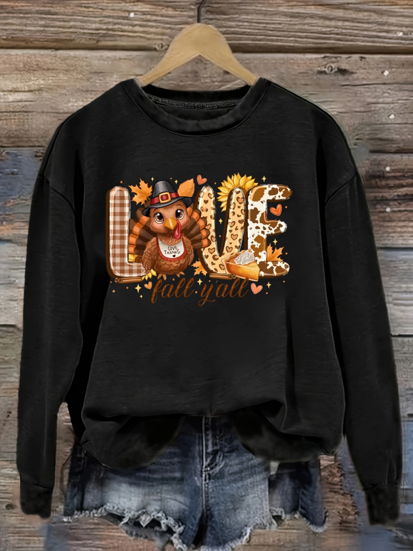 Winter Clothing Usa - Women's Casual Long Sleeve Crew Neck
