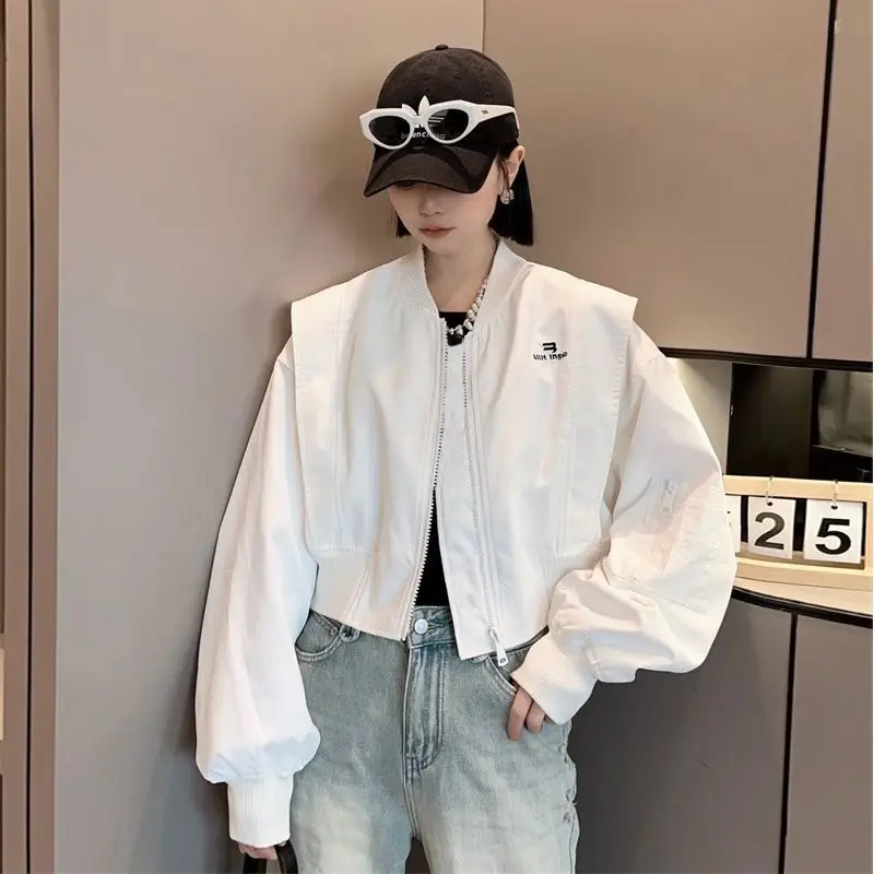 Quality Winter Clothing Bomber Jacket - Women's Bomber Jackets Spring Autumn Short