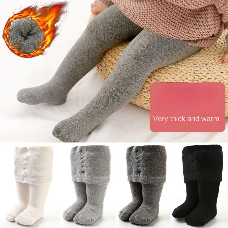 Winter Clothing Toddler Girl - Baby Tights Winter Autumn Solid Color