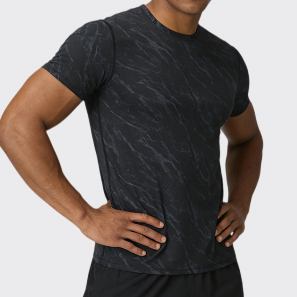 Winter Clothing Hiking - Summer Men's Quick-Dry Fitness T-Shirt Short