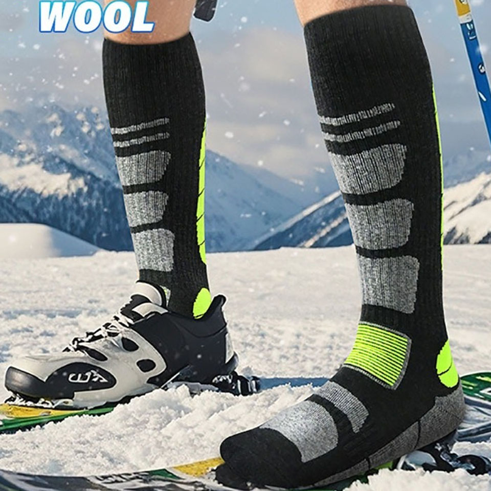 Thermal Sock Merino - GTUBIKE Merino Wool Thermal Socks Men