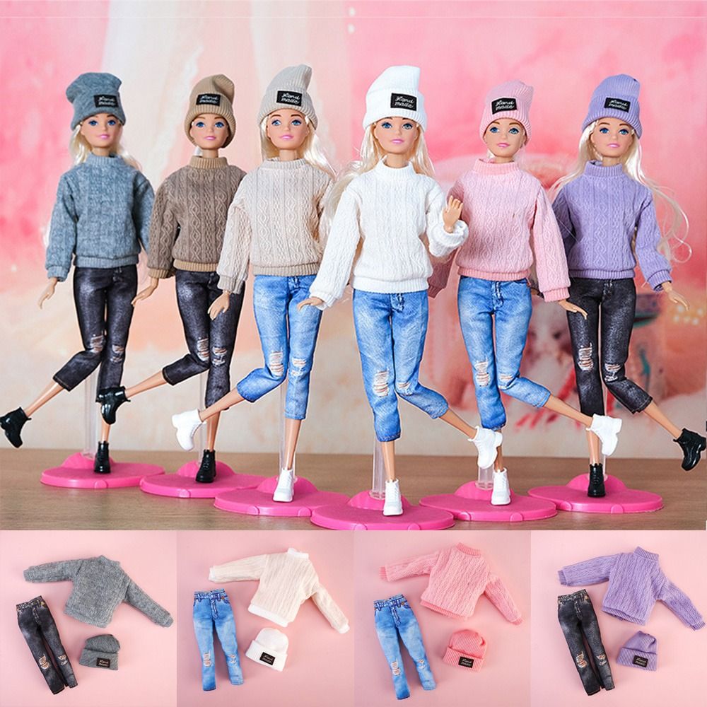 1 Set 1/6 Doll Casual Clothes  - Winter Wear Clothes recension och pris