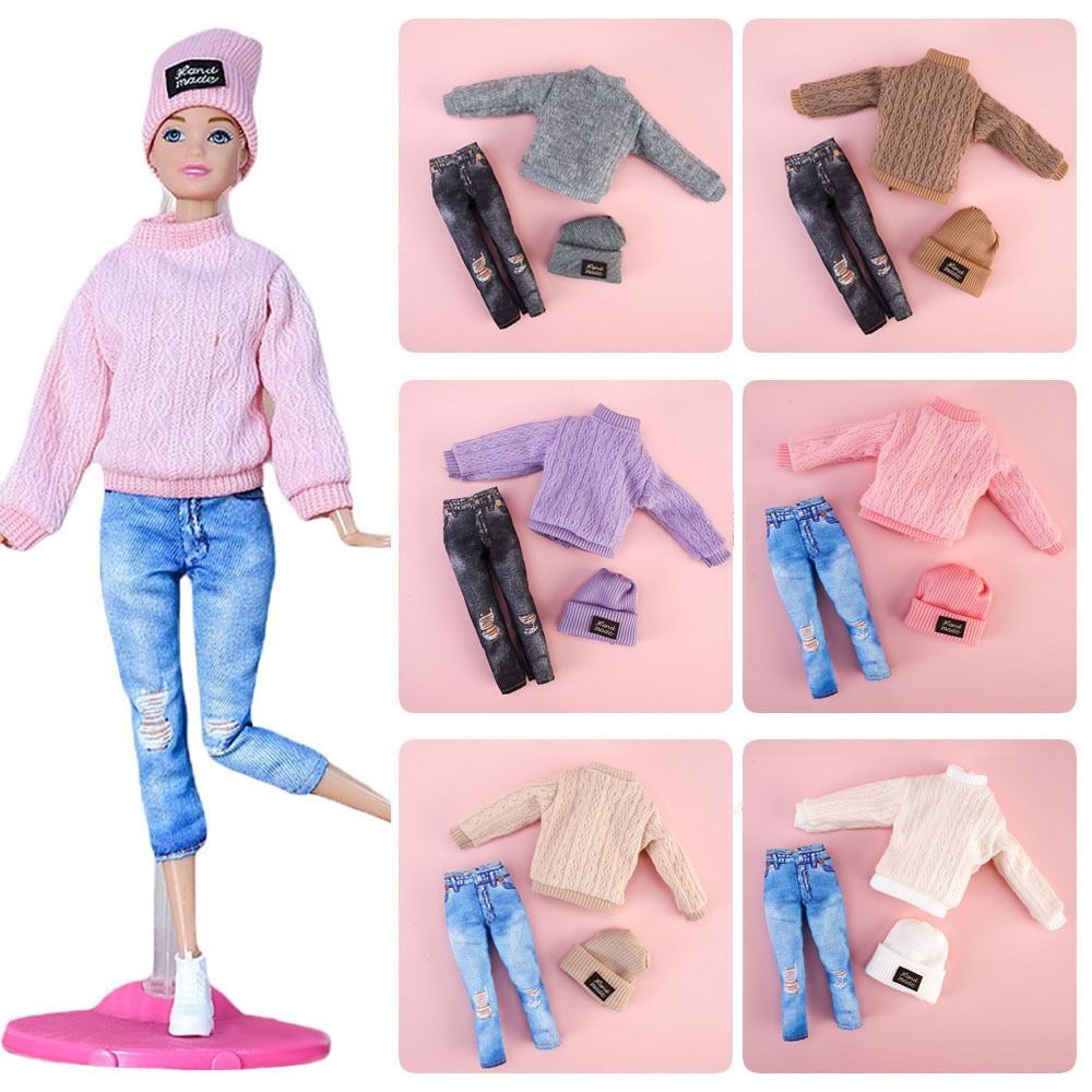 1 Set 1/6 Doll Casual Clothes  - Winter Wear Clothes recension och pris