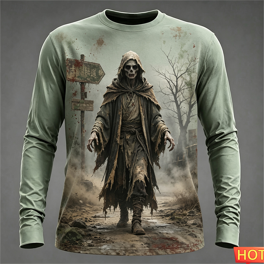 Halloween Zombie T-shirt tops  - Winter Sun Clothing recension och pris