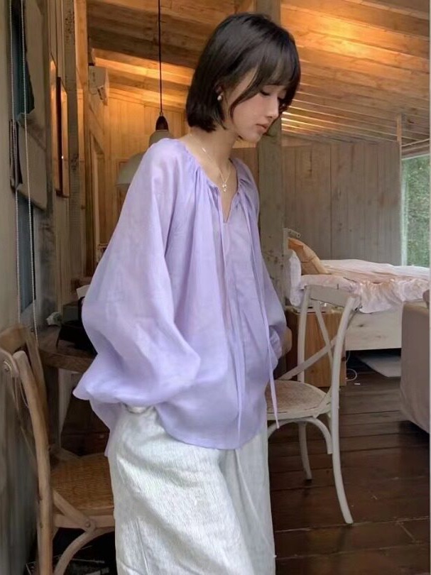 Korean Style Thin Long Sleeve  - Winter Sun Clothing recension och pris
