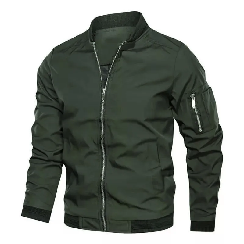 Fall Winter Quality New Men's  - Quality Winter Clothing Bomber Jacket recension och pris