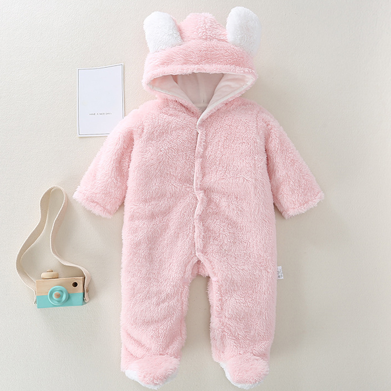 Winter Baby Boy Romper Hooded  - Winter Clothing Toddler Girl recension och pris