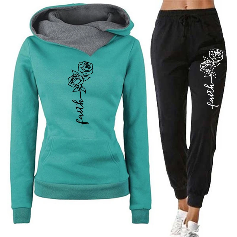 Casual Women's Hoodie Tracksui - Winter Clothing Deals recension och pris