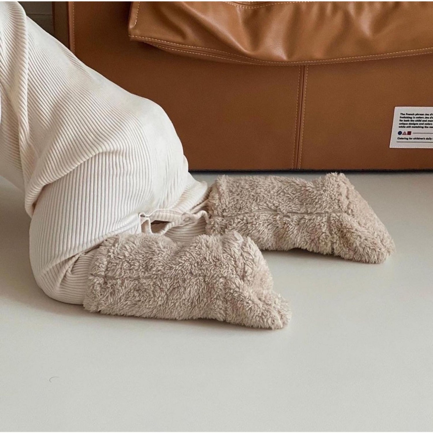 Warm Winter Baby Socks Coral F - Winter Clothing Toddler Girl recension och pris