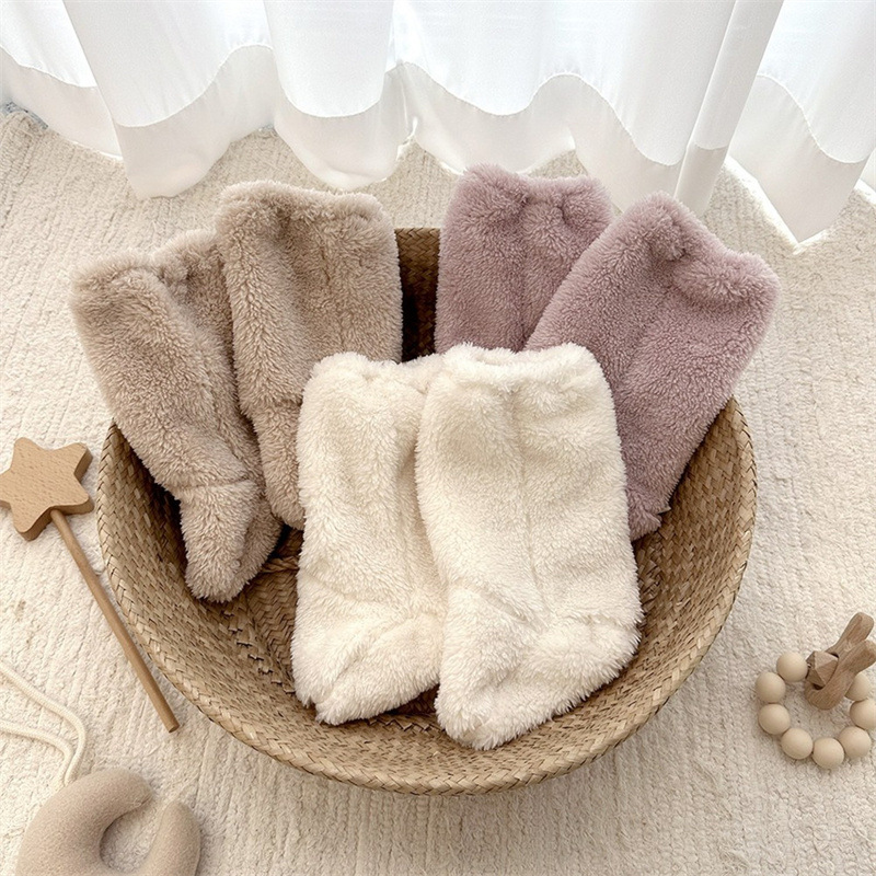 Warm Winter Baby Socks Coral F - Winter Clothing Toddler Girl recension och pris