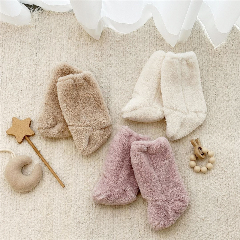Warm Winter Baby Socks Coral F - Winter Clothing Toddler Girl recension och pris
