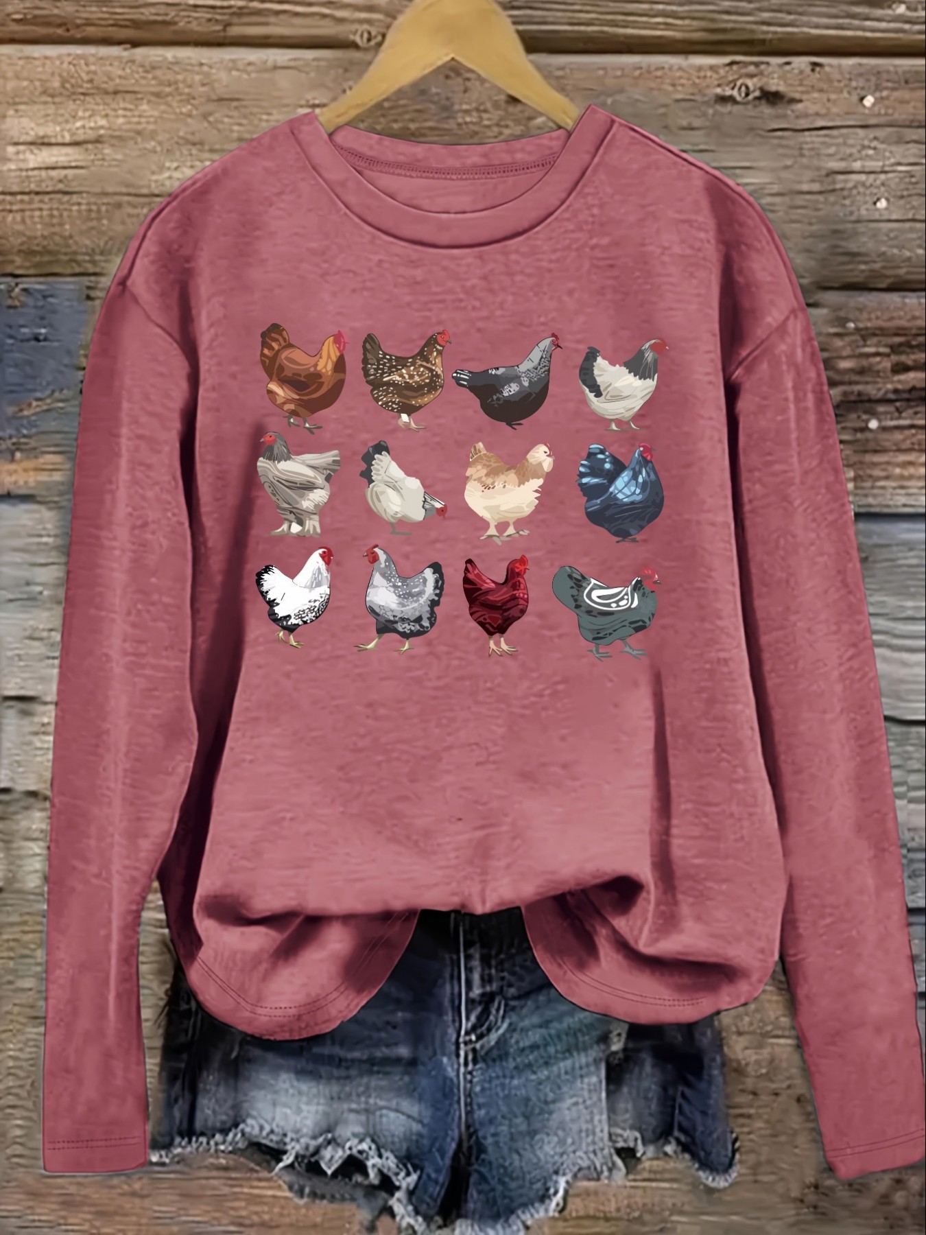 Women's Casual Long Sleeve Cre - Winter Clothing Usa recension och pris