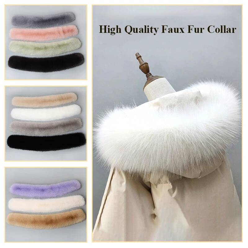 Winter Coat Fur Collar Faux Fu - Winter Clothing Deals recension och pris