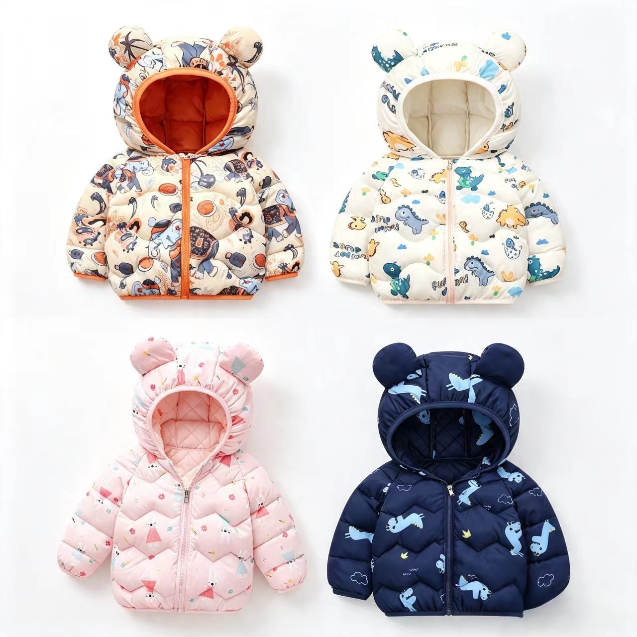 Children's Coat Baby Cartoon J - Winter Clothing Toddler Girl recension och pris