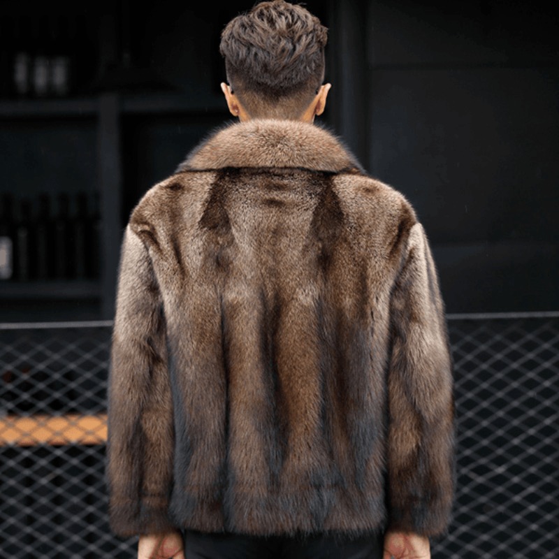 Luxury Brand Men's Mink Fur Co - Winter Clothing Brand recension och pris