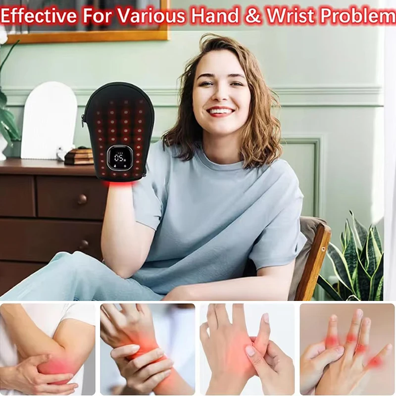 NEW Red Light Therapy Device f - Heated Gloves Electric recension och pris