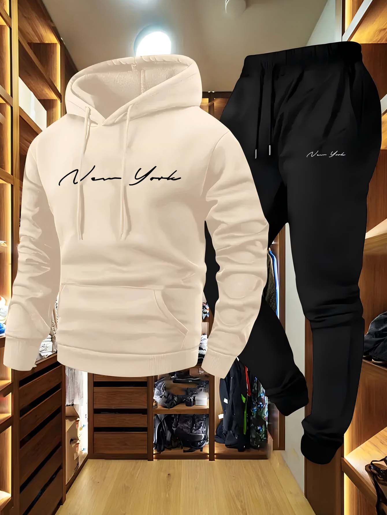 2026 New York Themed Men's Sof - Winter Wear Clothes recension och pris