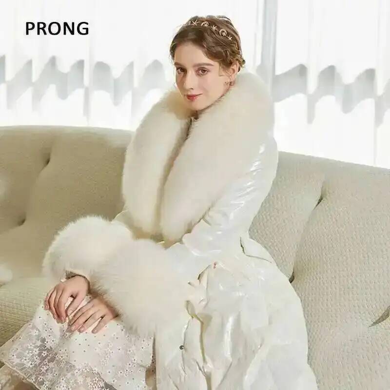100% Real Fox Fur Collar Winte - Winter Clothing Deals recension och pris