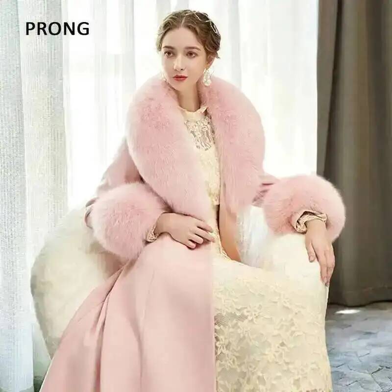 100% Real Fox Fur Collar Winte - Winter Clothing Deals recension och pris