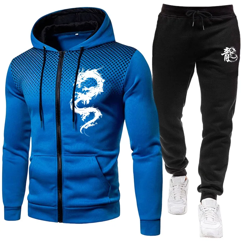 Men's Paris Dragon Pattern Fas - Winter Clothing Hoodie recension och pris