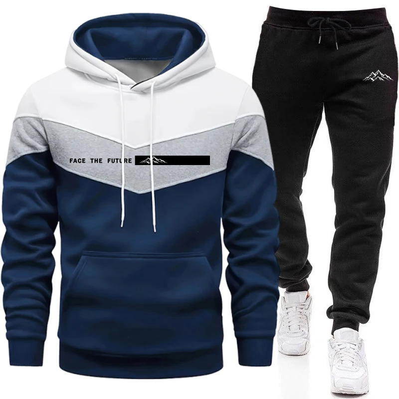Tracksuit Men's Fashion Casual - Winter Clothing Hoodie recension och pris