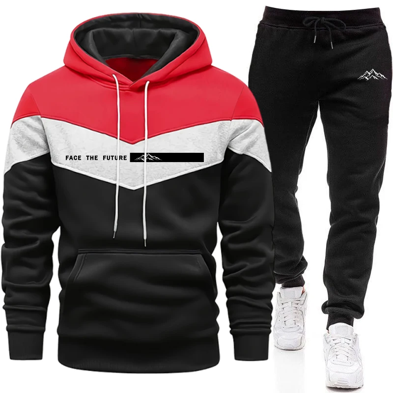 Tracksuit Men's Fashion Casual - Winter Clothing Hoodie recension och pris