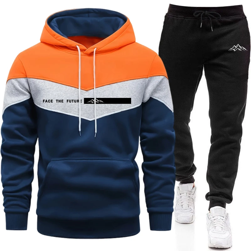 Tracksuit Men's Fashion Casual - Winter Clothing Hoodie recension och pris