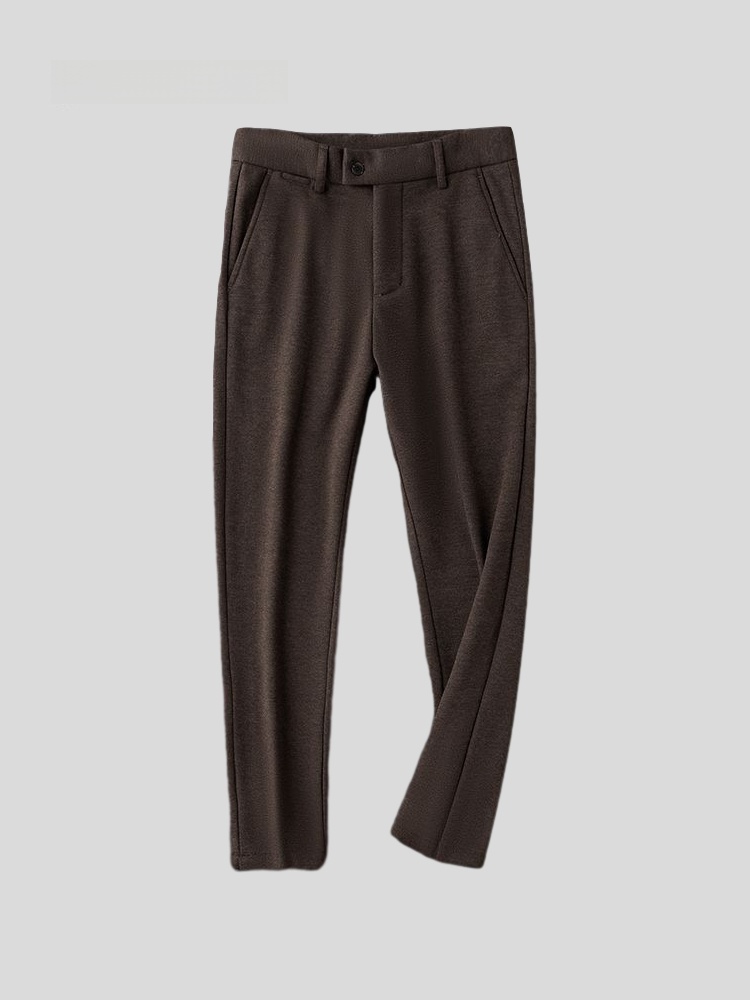 Thickened Fleece Business Casu - Winter Sun Clothing recension och pris