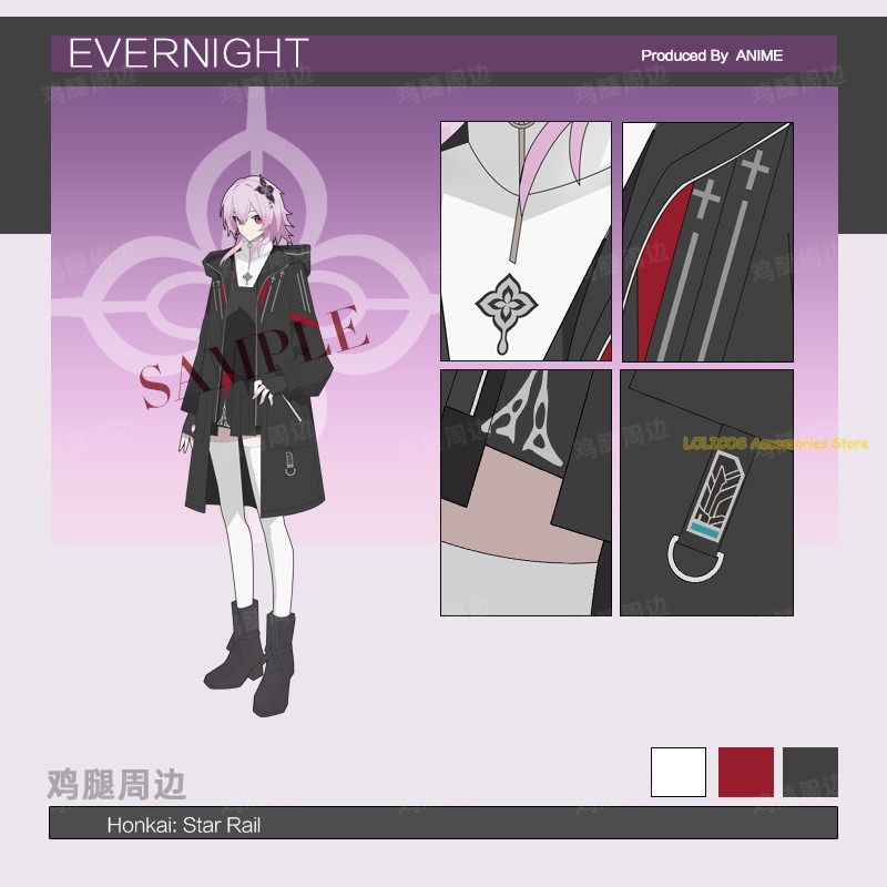 Game Evernight Honkai: Star Ra - Winter Wear Clothes recension och pris