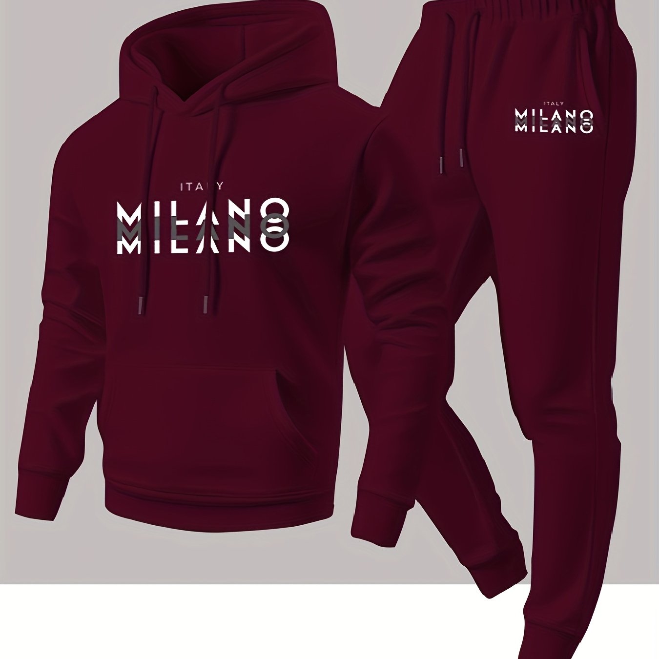 Trendy Men's Italian Milan Let - Winter Clothing Hoodie recension och pris