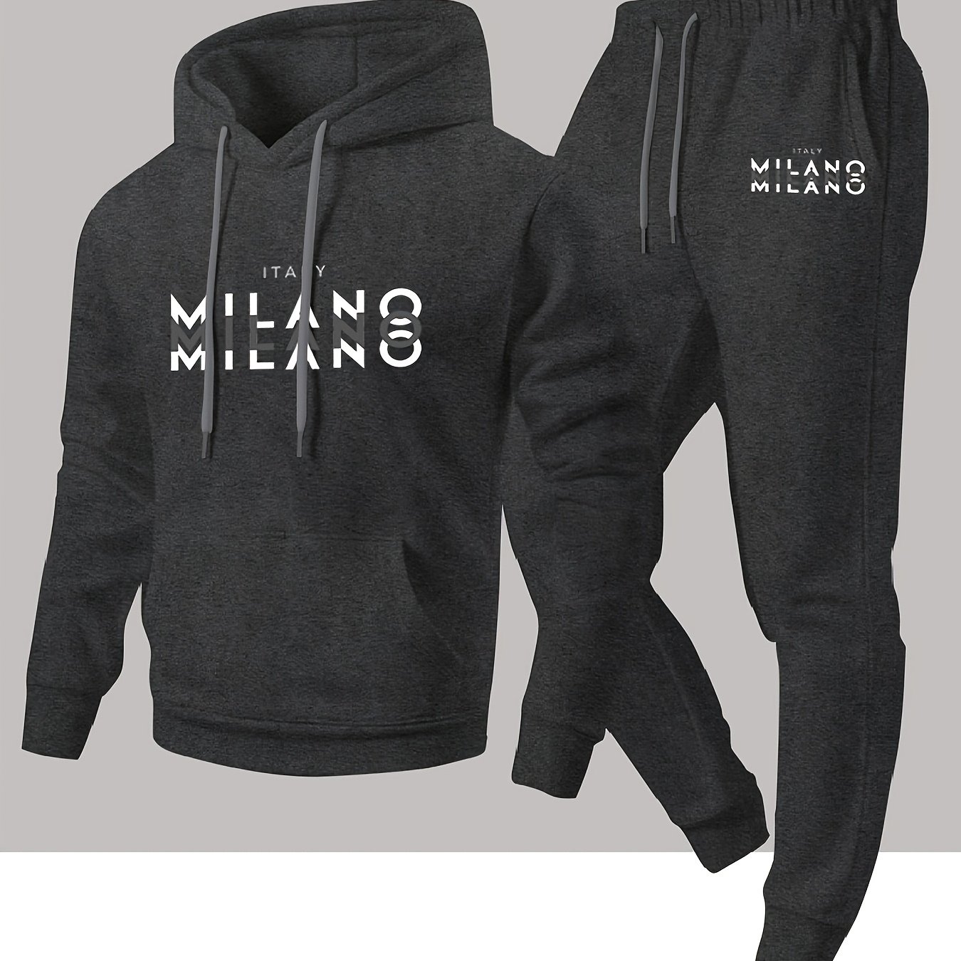 Trendy Men's Italian Milan Let - Winter Clothing Hoodie recension och pris
