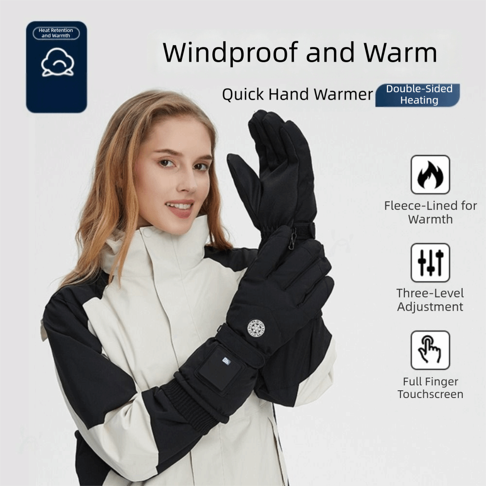 Windproof Smart Heated Gloves  - Heated Gloves Electric recension och pris