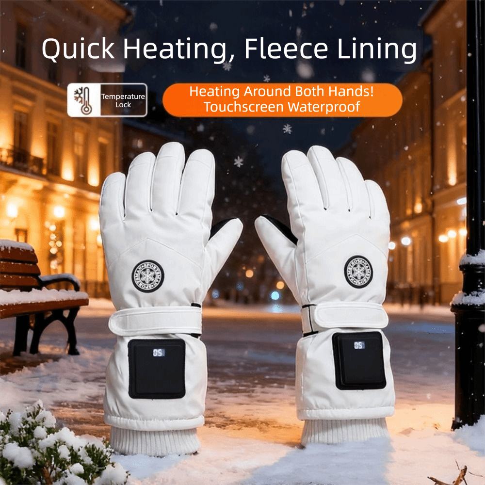 Windproof Smart Heated Gloves  - Heated Gloves Electric recension och pris