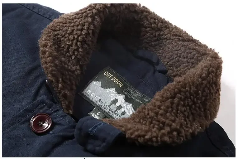 Men Fleece Winter Jackets Warm - Quality Winter Clothing Bomber Jacket recension och pris