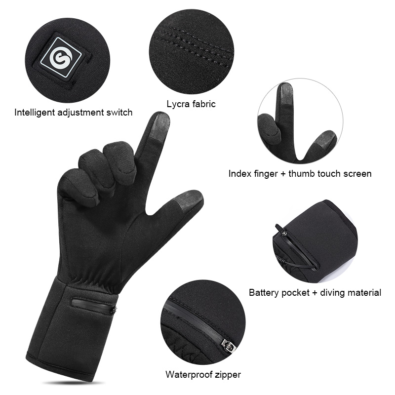 Rechargeable Electric Liner He - Heated Gloves Electric recension och pris